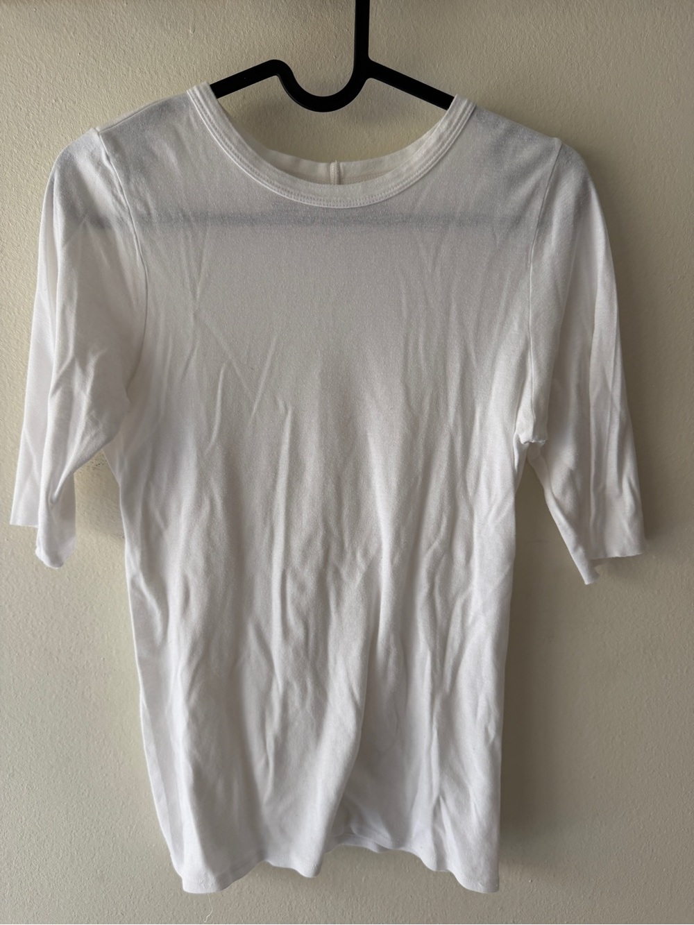 Enza Costa White Short Sleeve Tee